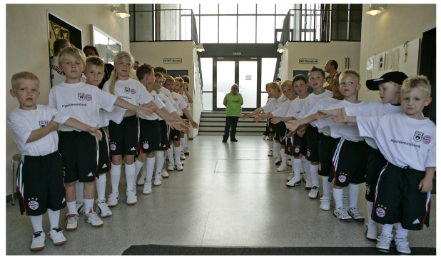 Warten auf die Stars